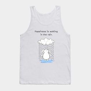 Walking in the rain Tank Top